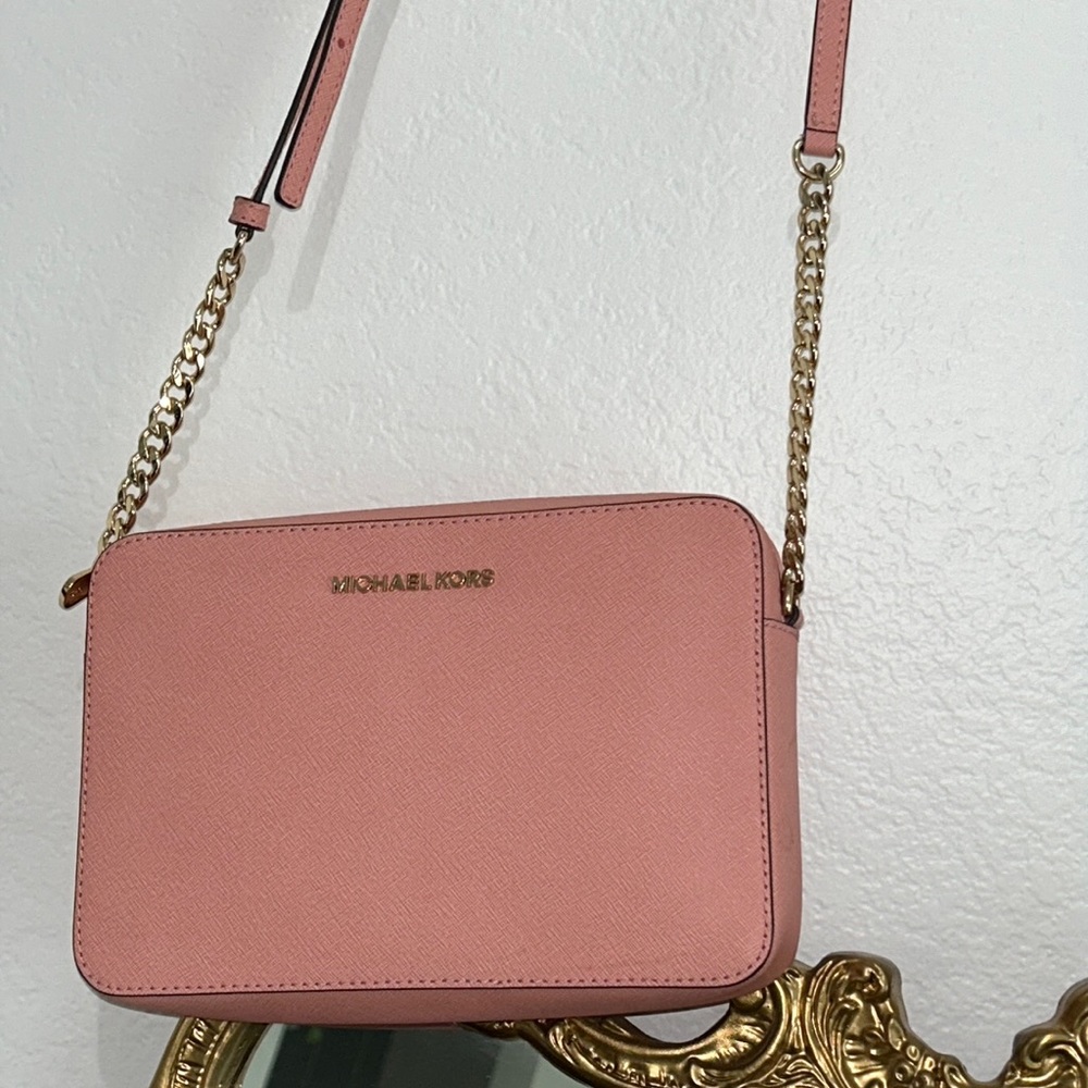 Michael Kors Pink Crossbody Purse